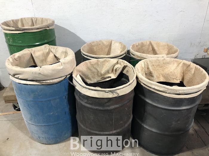 Used Belfab YDLWFAN 15hp Used 6 bag indoor dust collector