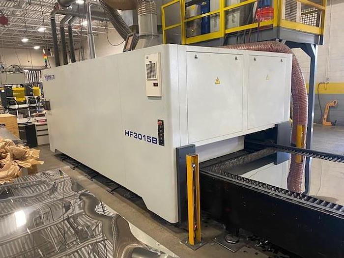 Used 2018 HYMSON HF3015B-3000 FIBER LASER CUTTING  MACHINE