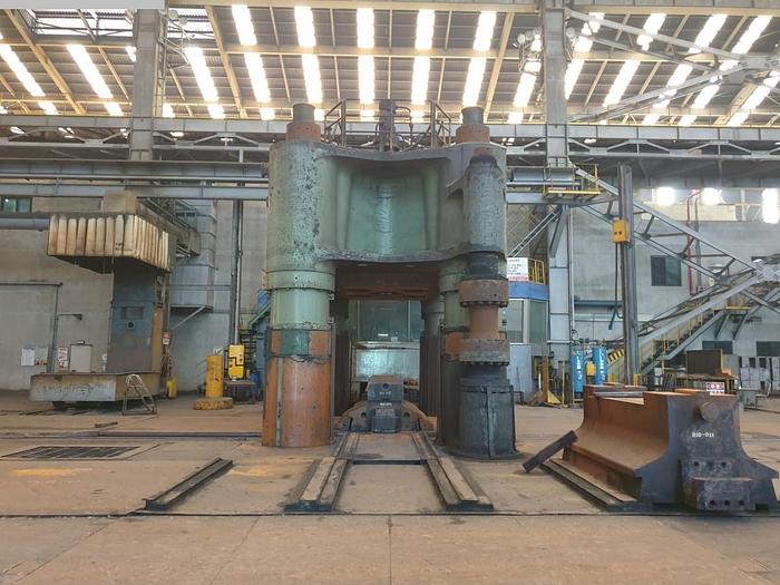 Used Press Forging Open Die Hydraulic SMS - MEER UF4 80-100MN