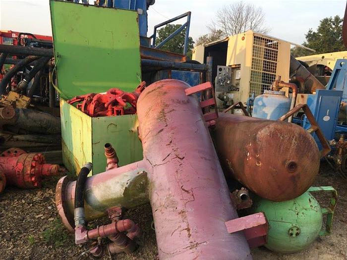 Used Schramm 0278-0095 AIR-OIL SEPERATOR TANK