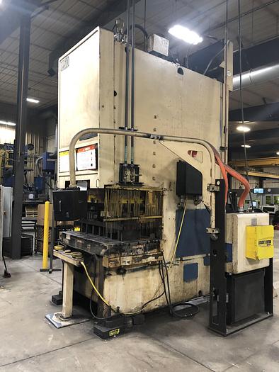 Used 1999 Cincinnati 250 Ton Hydraulic OBS Press 250
