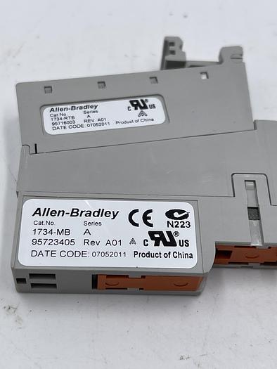 Used Allen-Bradley 1734-MB Ser A, 1734-RTB Ser A