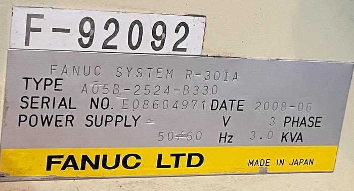 Used 2008 FANUC FANUC M20iA