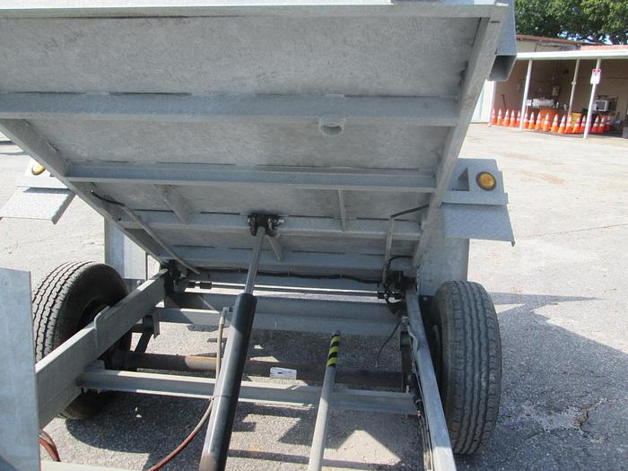 Used 2018 Felling 8' Galvanized Dump Trailer