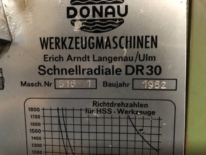 Gebraucht 1962 DONAU DR 30