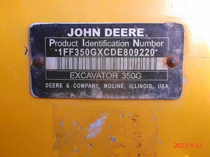Used 2013 DEERE JD350G LC