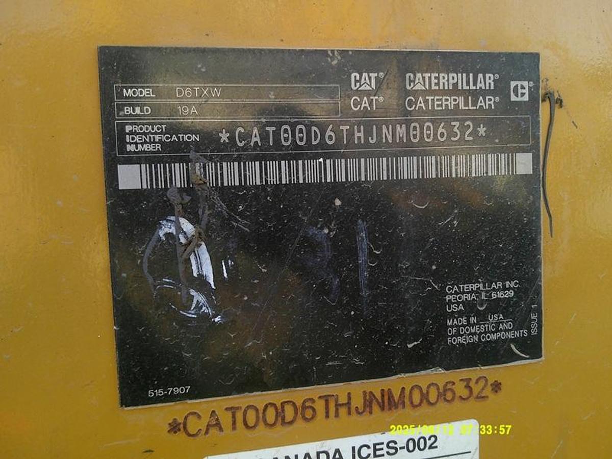 Used 2019 CATERPILLAR D6T XW