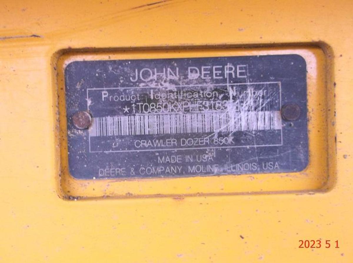 Used 2017 DEERE 850K WLT