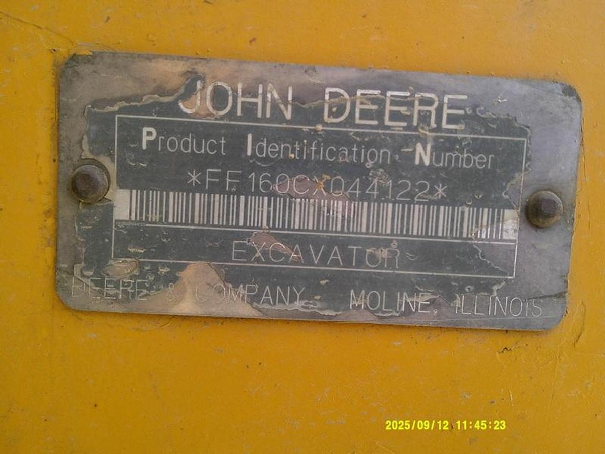 Used 2003 DEERE J160C