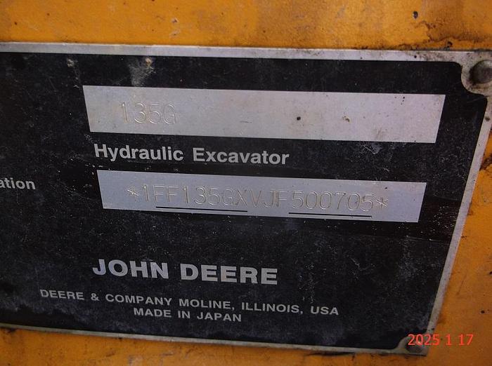 Used 2018 DEERE 135G