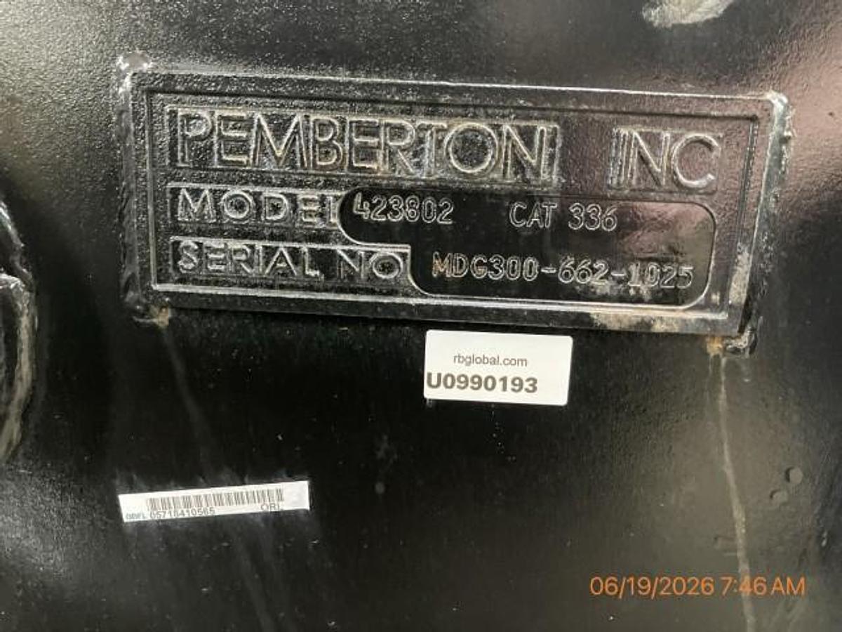 Used 2026 PEMBERTON 423802 CAT336