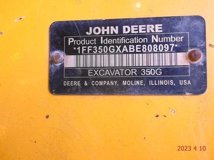 Used 2011 DEERE JD350G LC