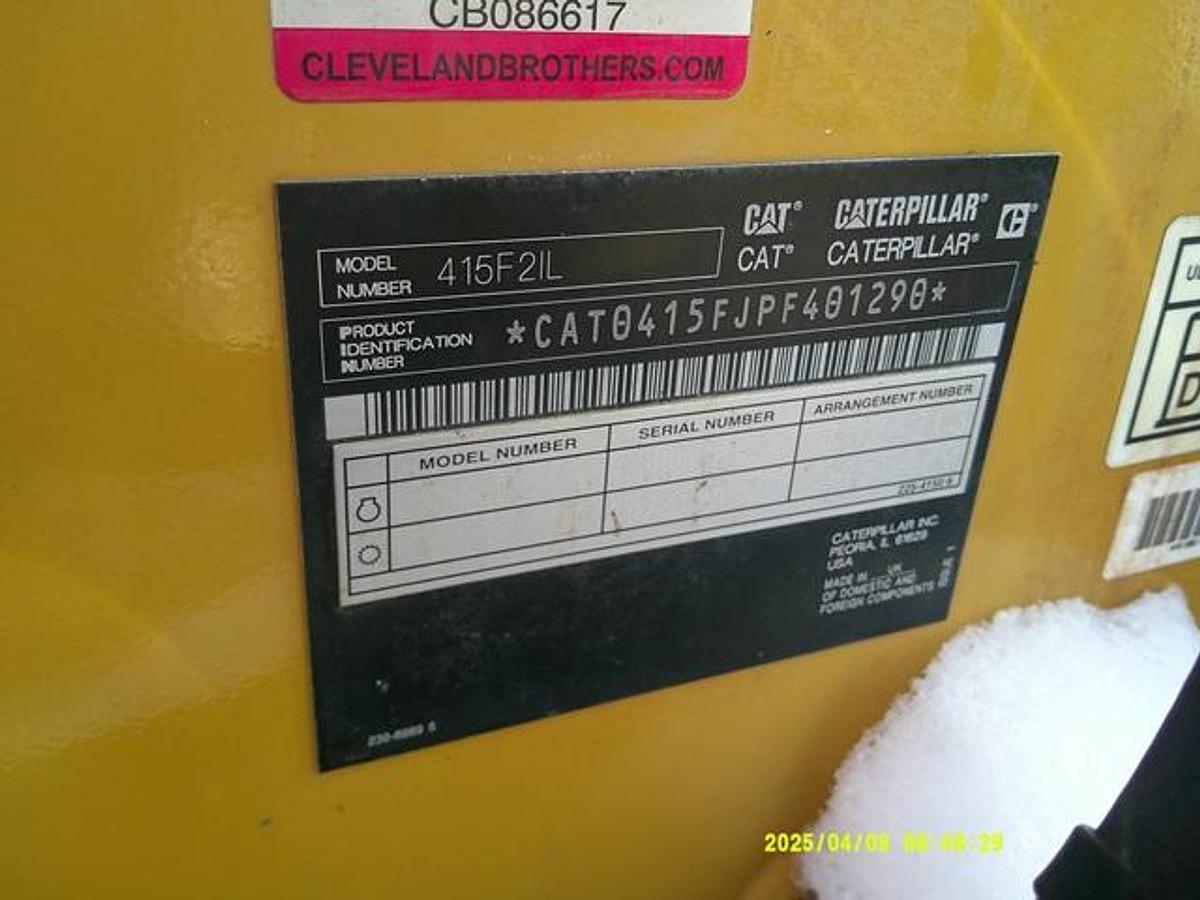 Used 2020 CATERPILLAR 415F2 IL