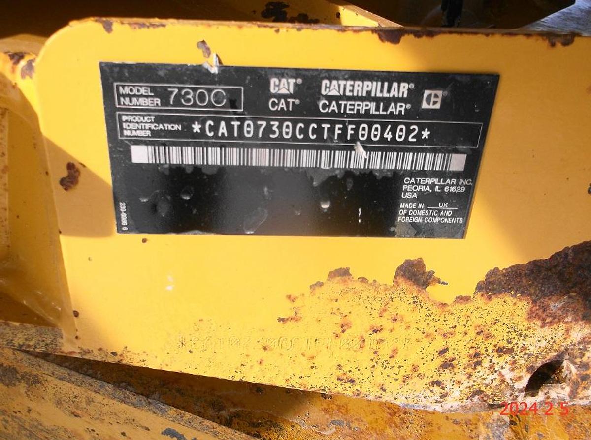 Used 2014 CATERPILLAR 730C