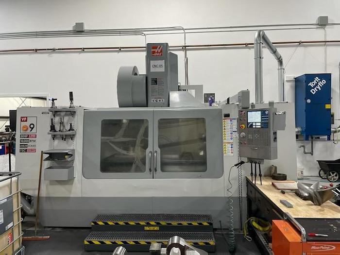 Used 2009 HAAS VF-9 4-Axis Vertical Machining Center