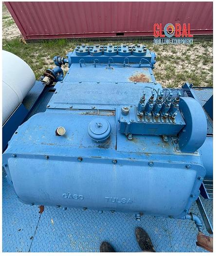 Used 1997 GASO 5885 Quintuplex Plunger Pump Trailer Mounted