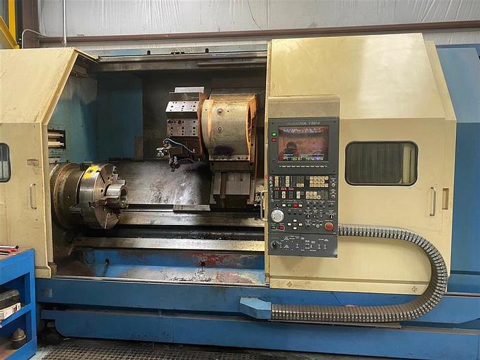 Used 1991 Mazak Slant Turn 50N/2000 w/ 12.5" Bore