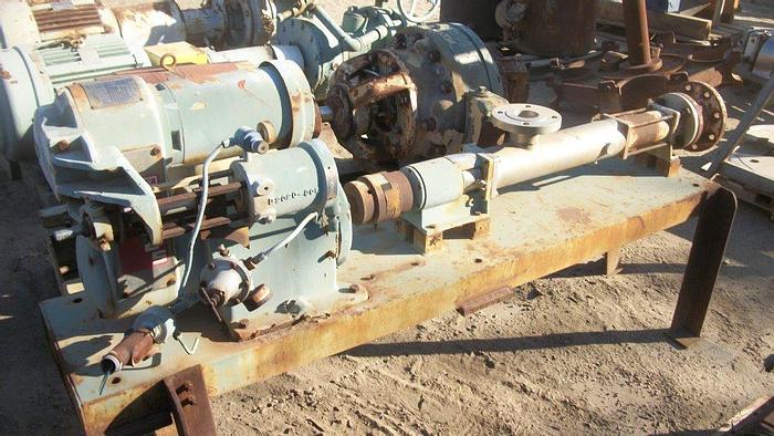 Used Pump, Moyno, 1 HP, 2-1/2", S/st & C/st, Netzsch, #S740715