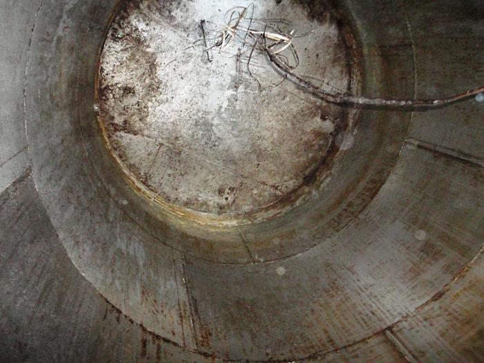 Used Tank, 7,500 Gallon, 304 S/st, Jkt, 9'10" x 13'6", DT/FB #S741888