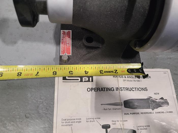Used SPI Radius & Angle Dresser