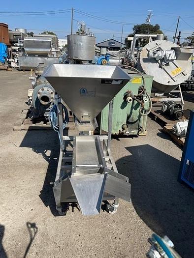 Used CDM Vibratory Feeder with Hopper Model BFZ-A