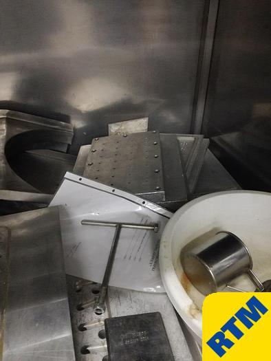 Used Frozen Cone Chocolate Moulding Line