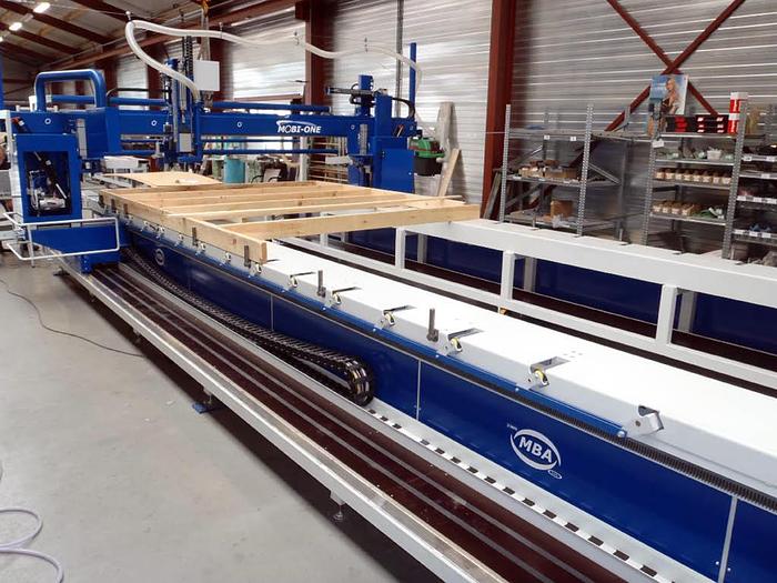 MBA - Mobi One Machine d'Ossature Bois Indusrielle tout-en-un