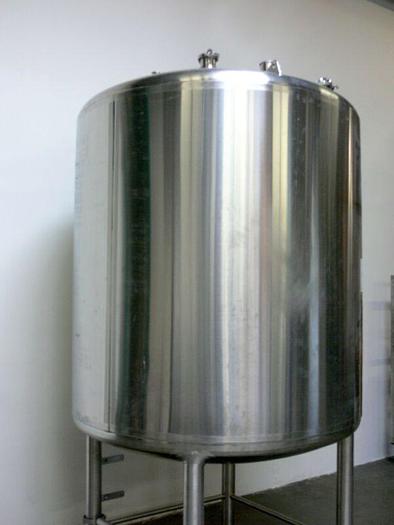 Used Feldmeier 600 Gallon Stainless Steel Insulated Holding Tank w/ Center Drain