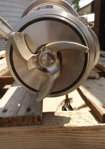 Used Pump, Centrif., 1 HP, S/st, 1.5" in/out, Ampco, Mdl AC114 #S743019