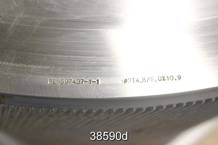 Unused Andritz C6R Moduscreen Basket, 0.079" (2 mm) Holes, Stainless Steel #38590