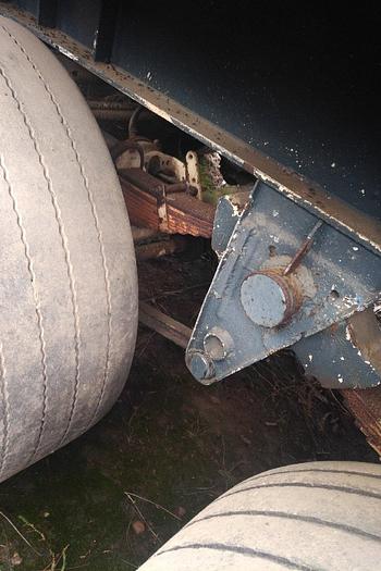 Usado 1989 BPW Tri-axle trailer on springs