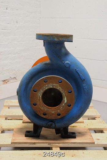 Used Goulds 3196 Goulds 3196 Pump, 3X4X10, Ductile Iron Casing, 5 Vane Impeller, 10" Impeller, Stainless Steel Impeller,  Stainless Steel Stuffing Box, Packing #24849