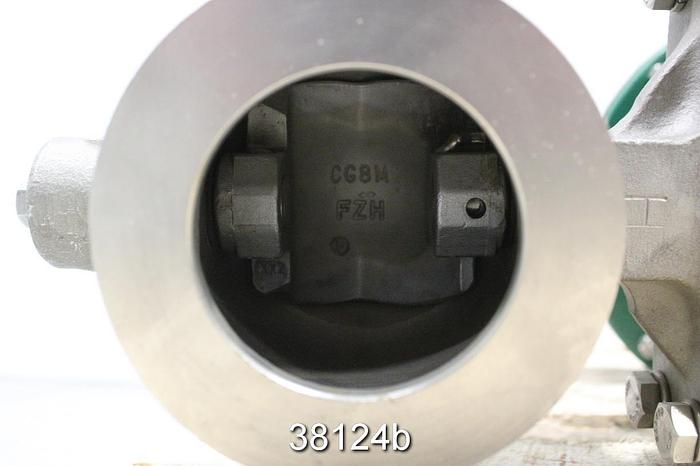 Used Fisher 3" Vee Ball Control Valve, V200 #38124