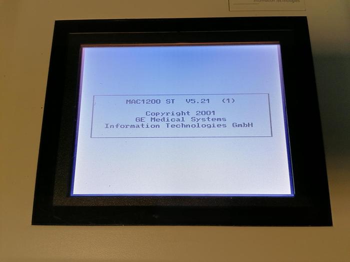 Used MAC 1200 ST Ruhe Belastungs EKG Gerät auf Trolley