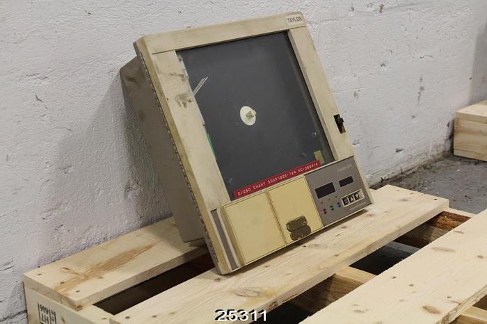 Used Taylor Instrument FULSCOPE Combustion Engineering Taylor Fulscope Er/C Chart Recorder, Single Loop Controller, Digital Display #25311