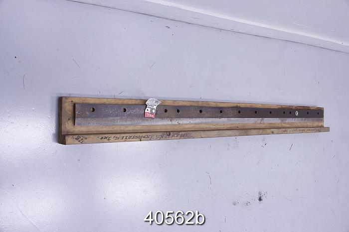 Refurbished Kadant Roll Splitter Blade, 78" Rebuilt #40562