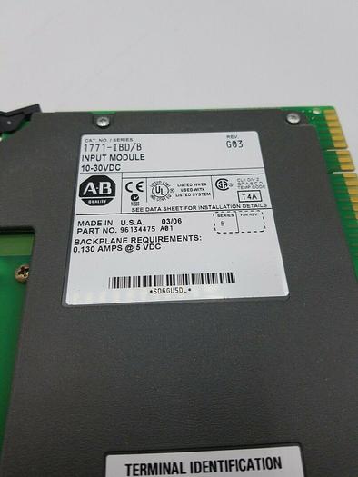 Used Allen-Bradley 1771-IBD/B