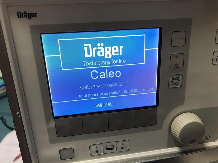 Used Dräger Caleo Babyinkubator, Software Version 2.11