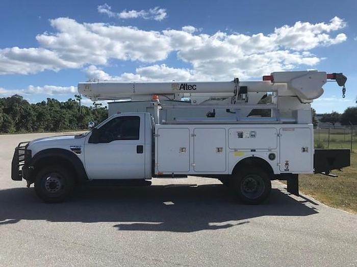 Used 2010 Ford F550 4x4 42ft Altec L37M Over-Center Bucket Truck