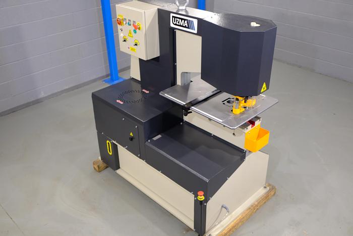 Used UZMA 65 ton Hydraulic Punching machine 625mm throat