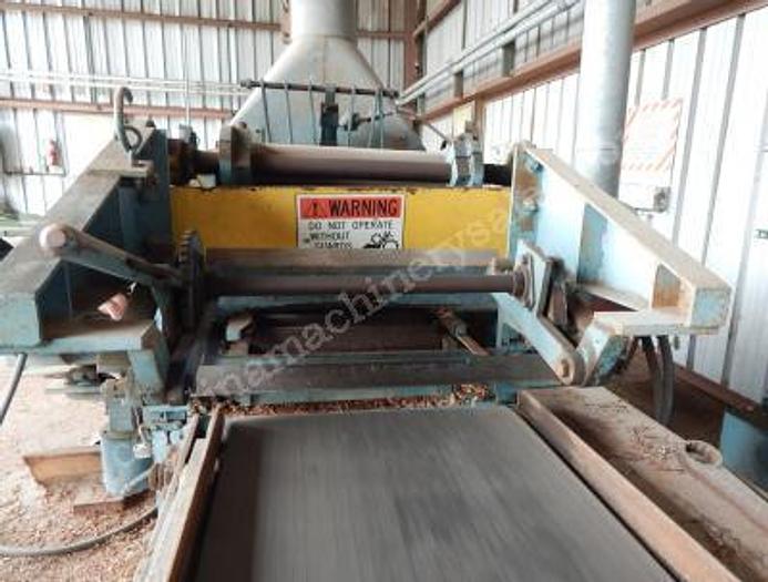 Used Newman Whitney S-282 Planer w/ Material Handling