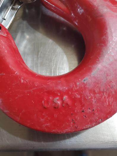 Used Crosby 5 Ton WLL, L-320C, Carbon Eye Hook - Made in USA (D1)