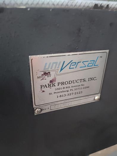 Used Universal Front and Back labeler  2" strippers