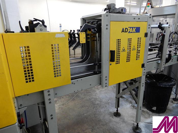 Used 2010 Adpak Smipack Model BP802AR 280RS Shrinkwrapper & Heat Tunnel