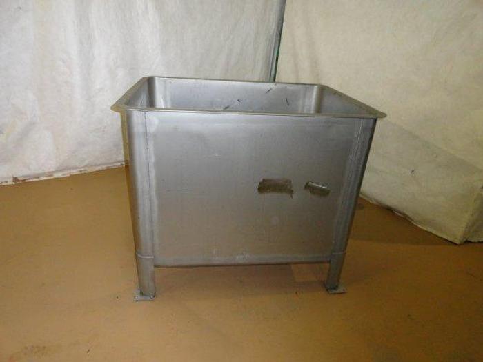 Used Stainless Steel Vat; 3'x4'x3'
