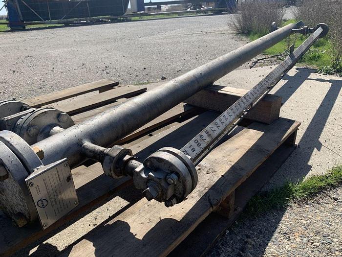 Used Tank, 1,500 Gallon, S/st, 4' x 18', 25 PSI, Coalescer Tank #S743658