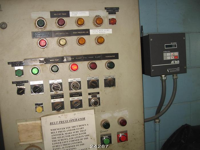 Used Enviroquip SERIES 3 MODEL 2000 2 Meter Sludge Dewatering Press #24287