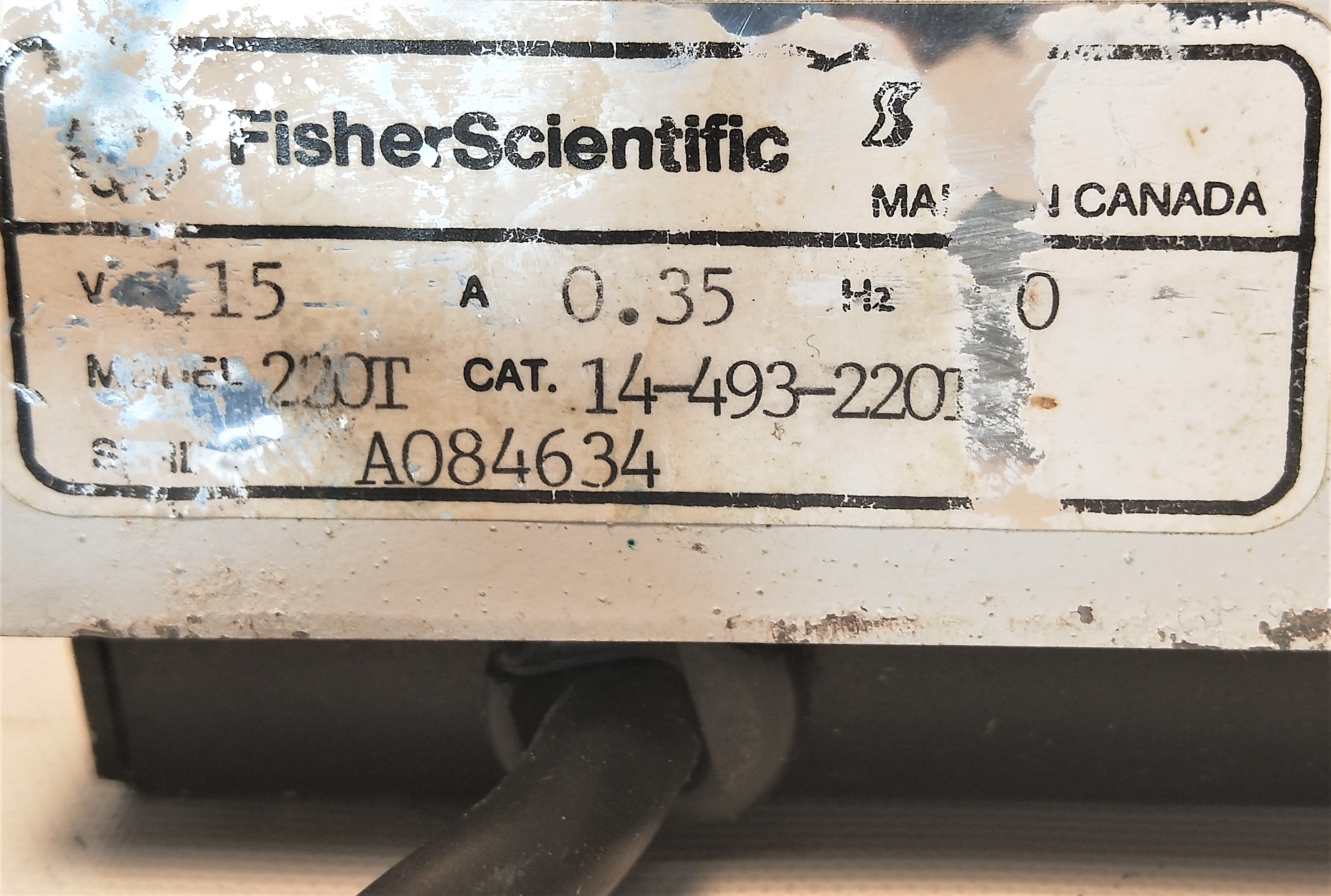 Used Fisher Thermix 220T Magnetic Stirrer - 7" x 7" Plate