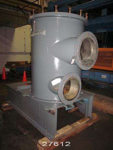 Used Black Clawson ULTRA SCREEN III Black Clawson Ultra Screen Iii, 0.025" Slotted J&L V-Max Basket, 4-Foil Rotor, Stainless Steel Body #27612