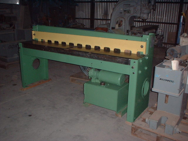 Used 16 ga x 72" Niagara Hydraulic Shear; Series One